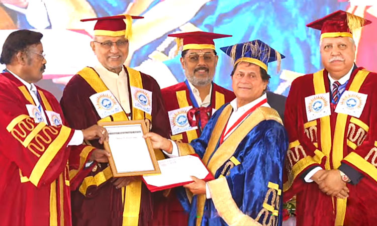 Achyuta Samanta Conferred 69th Honorary Doctorate by SRM University