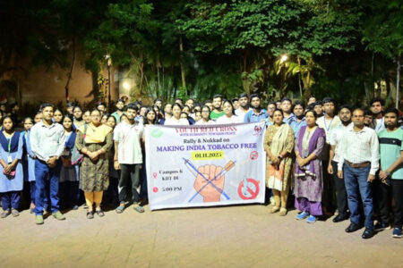 YRC KIIT Conducts Rally and Nukkad on ‘Make India Tobacco-Free’