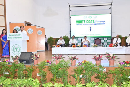 White Coat Ceremony Held for New MBBS and BDS Batch at KIMS