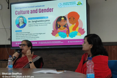 Distinguished Invited Lecture on “Culture and Gender” Held at KISS-DU