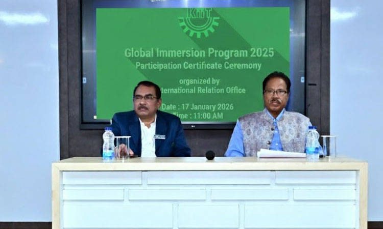 KIIT IRO Organizes Certificate Ceremony for GIP 2025 Students