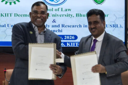 KIIT Law School Signs MoU with NUSRL, Ranchi