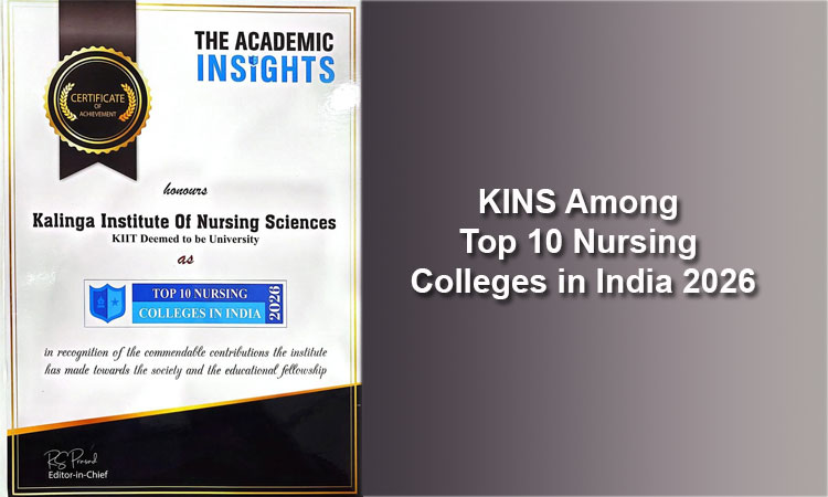 KINS Among Top 10 Nursing Colleges in India 2026
