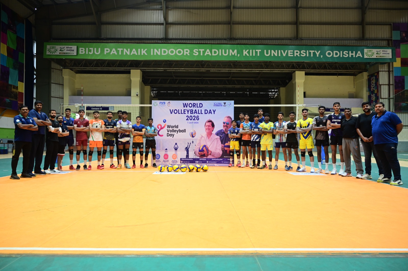 KIIT Celebrates World Volleyball Day 2026 with Commitment to India’s Volleyball
