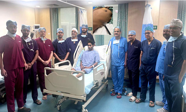 KIMS Bhubaneswar Doctors Save Youth with Arrow Lodged Through Chest