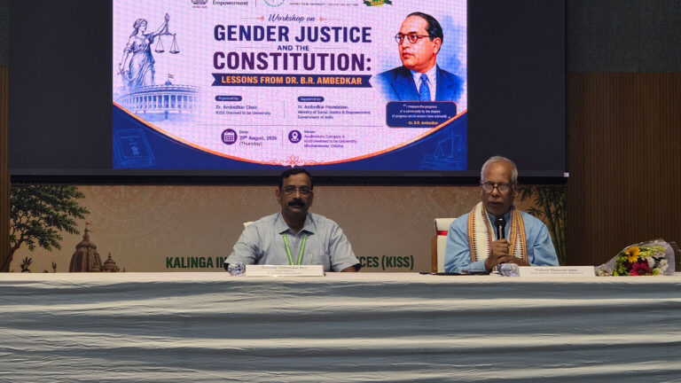 KISS-DU Organizes Workshop on “Gender Justice and the Constitution: Lessons from Dr. B.R. Ambedkar”