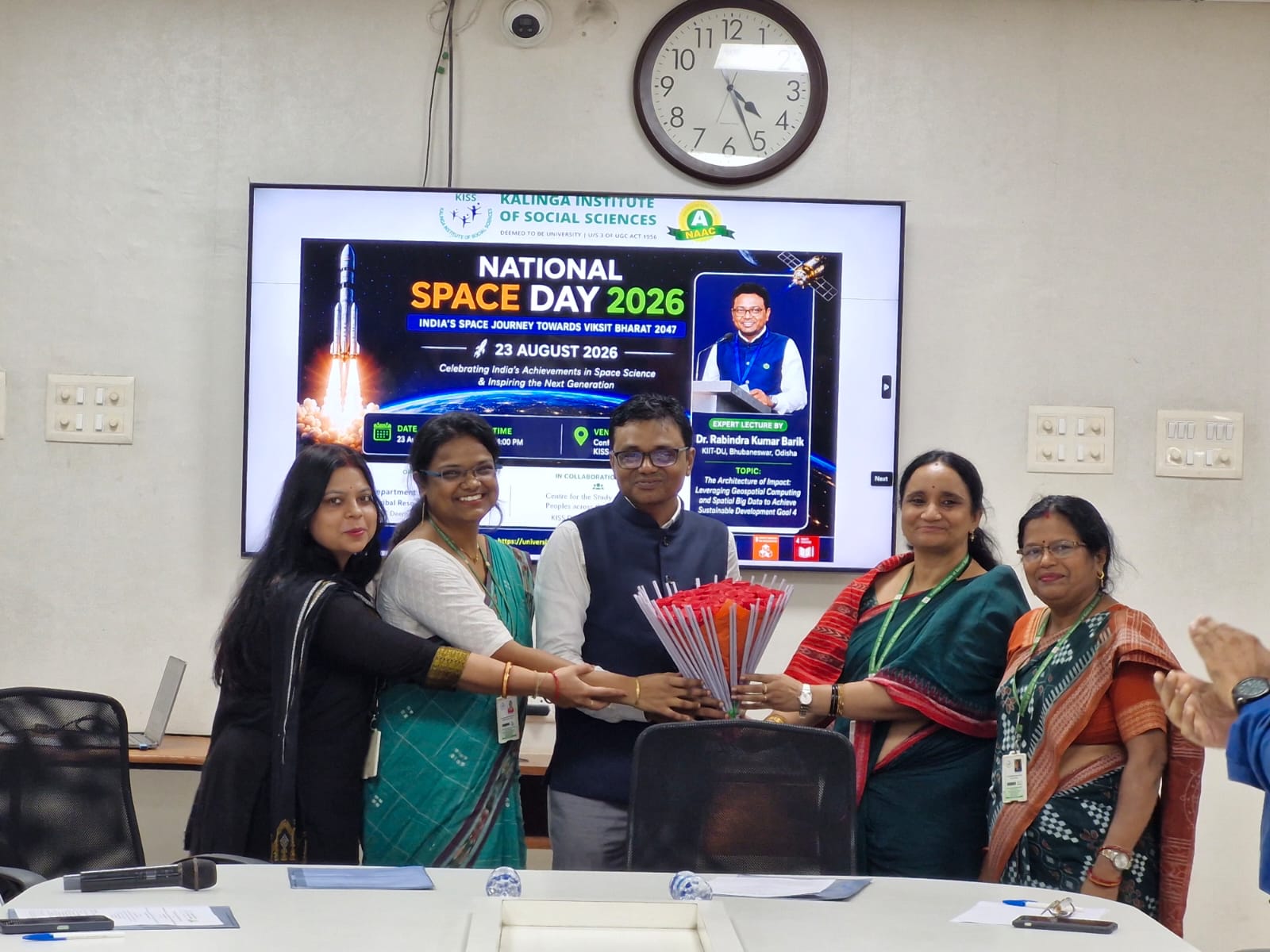 National Space Day 2026 Celebrated at KISS-DU