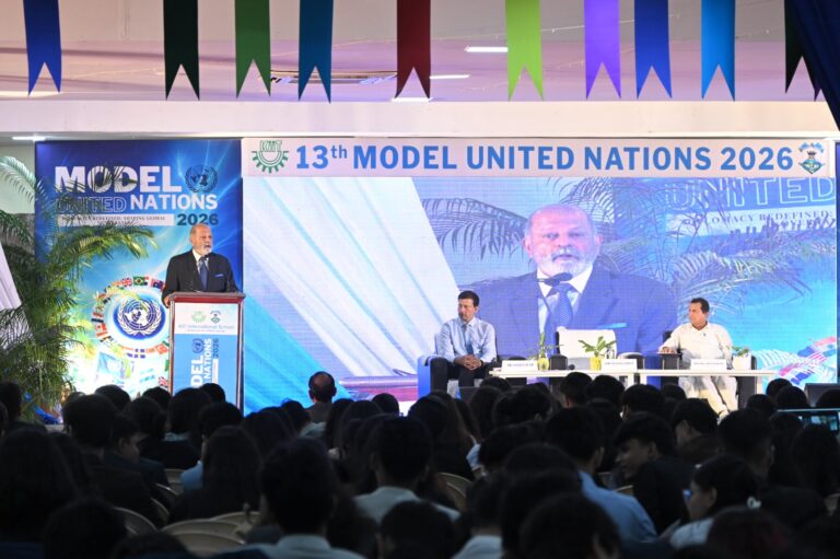 KIIT International School Hosts 13th Model United Nations 2026; Eminent Diplomat Sujan Chinoy Inaugurates Event