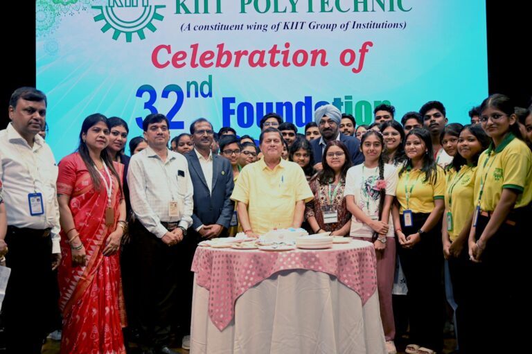 KIIT Polytechnic Celebrates 32nd Foundation Day
