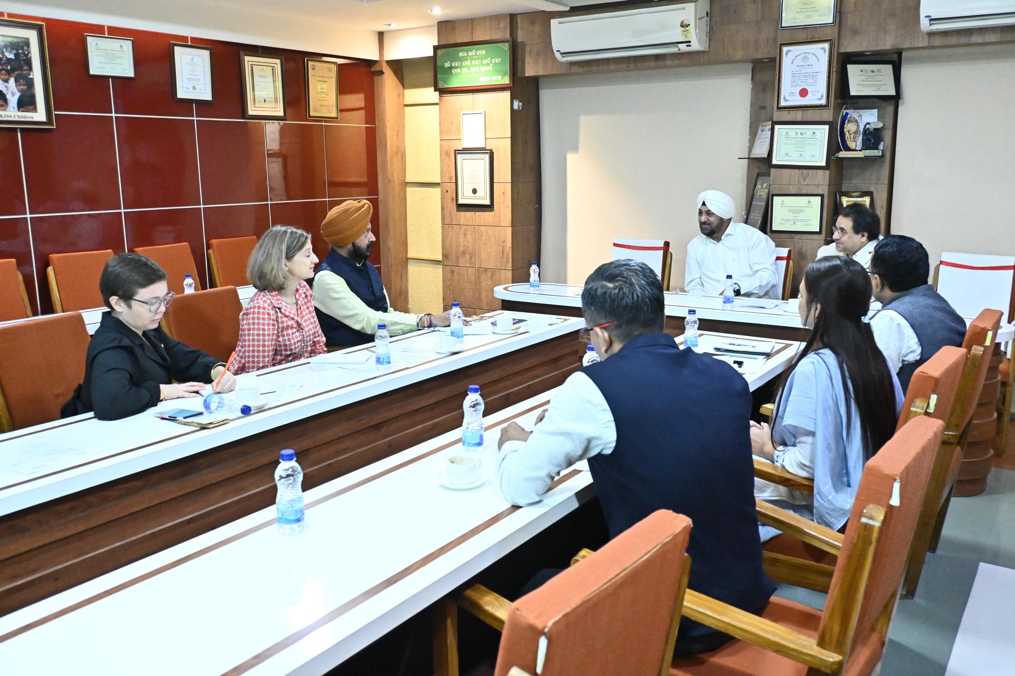 French Embassy Delegation Visits KIIT for Academic Collaboration