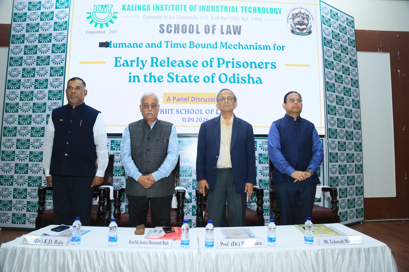 KLS Organises a Panel Discussion on “Humane and Time-Bound Mechanism for Early Release of Prisoners in the State of Odisha”
