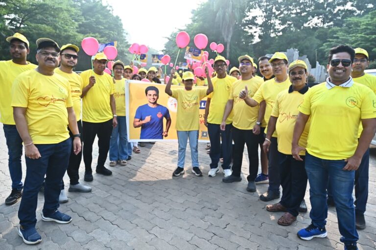 KIMS Observes World Heart Day with Walkathon, Mass CPR Training