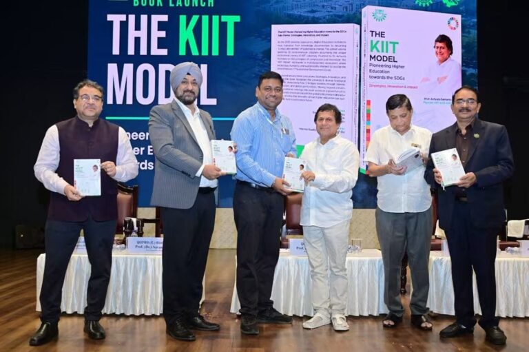 Achyuta Samanta Unveils “The KIIT Model: Pioneering Higher Education towards the SDGs”