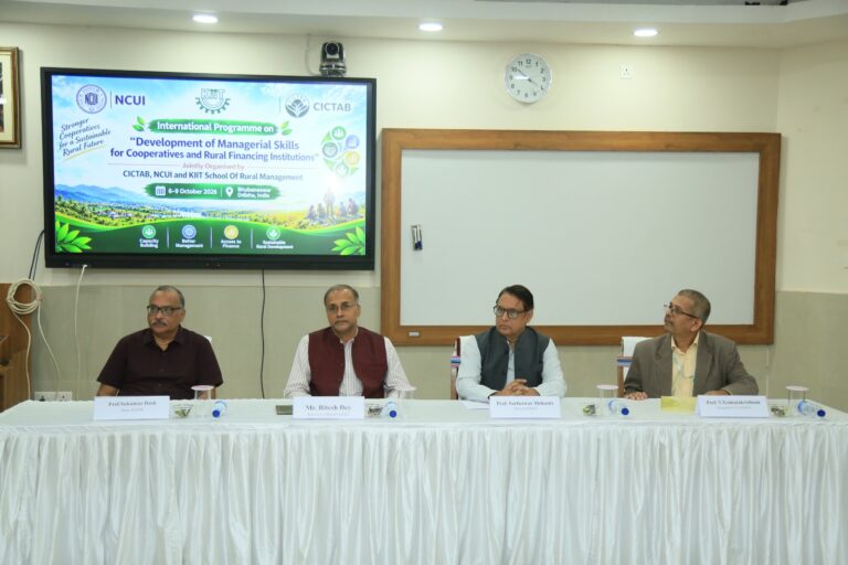 KSRM Hosts International Training Programme on Agricultural Cooperatives and Rural Financing