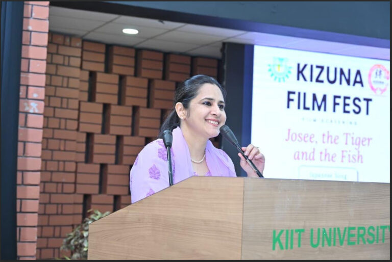 Japanese Society of KIIT Organizes Kizuna Film Fest; Screens Animated Movie “Josee, the Tiger and the Fish”