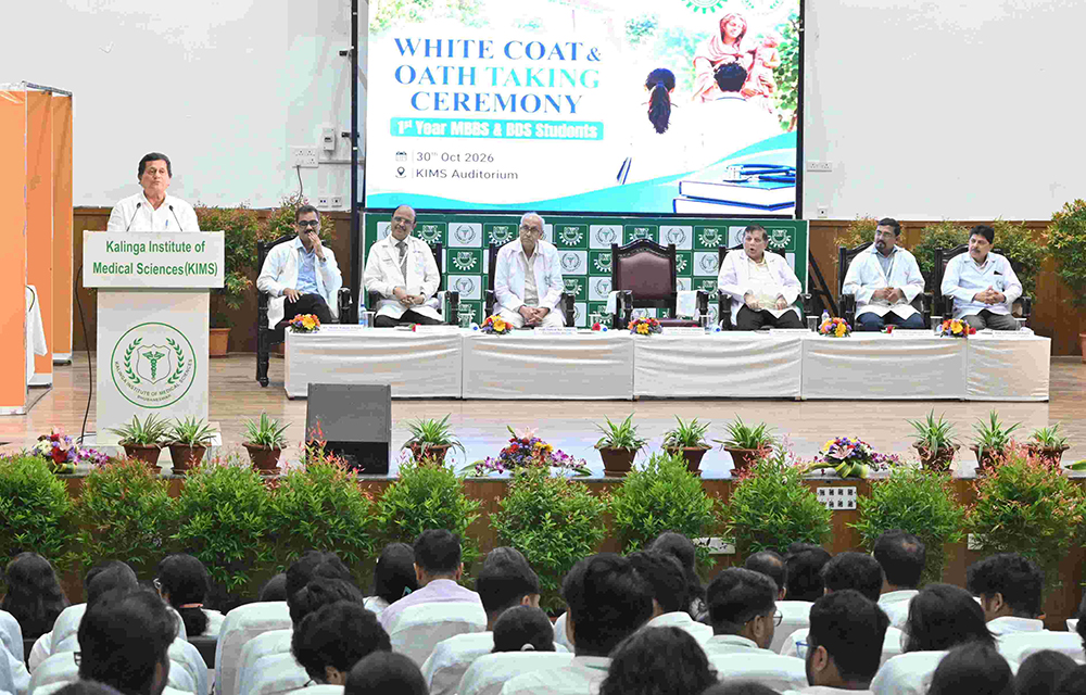 KIMS Welcomes 2026 MBBS and BDS Batches with White Coat Ceremony