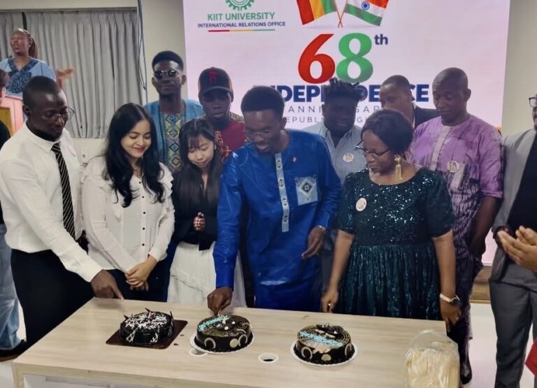 IRO KIIT Celebrates 68th Independence Day of the Republic of Guinea